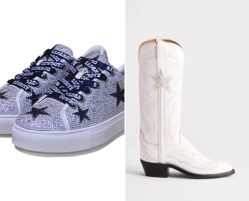 Dallas Cowboys Shoes cover photo collage