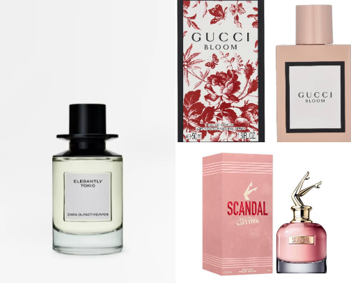 my fav parfumes cover photo collage