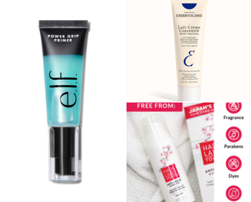 Skin prep before makeup cover photo collage