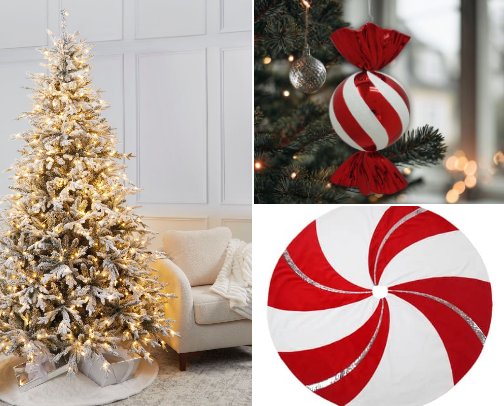 Red and White Tree Dreams cover photo collage