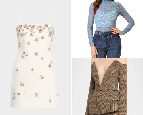 Chic & Trendy Tops & Dresses for Women cover photo collage