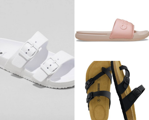 Cute flip flops for warm summer days cover photo collage