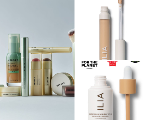 The Best Non-Tox Base Skincare + Makeup Routine ✨💄🪞 cover photo collage