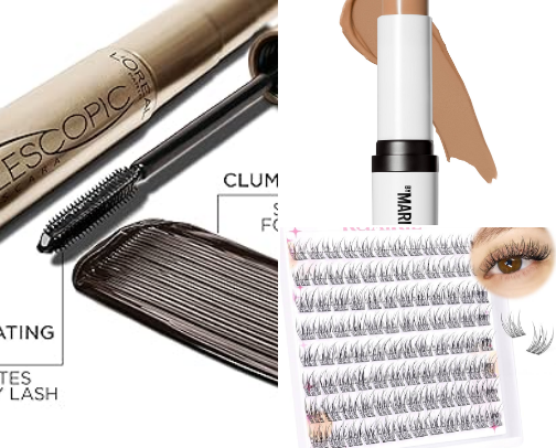 what you’ll find in my makeup bag! cover photo collage