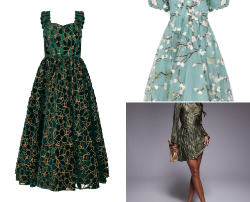 Fall wedding guest outfits cover photo collage