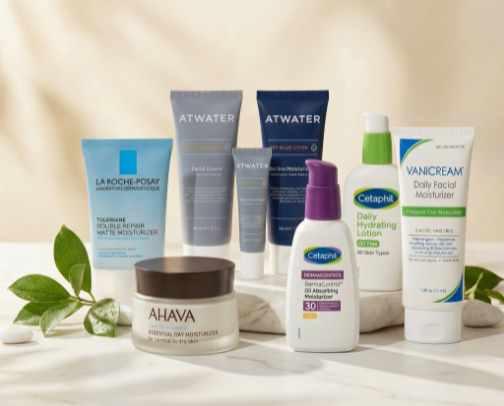 Best Facial Moisturizers for Every Skin Type cover photo collage
