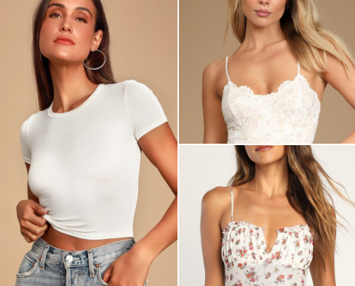 Tops/Bodysuit cover photo collage
