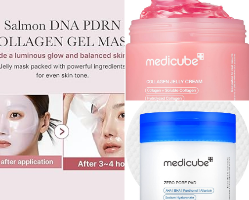 skin care cover photo collage