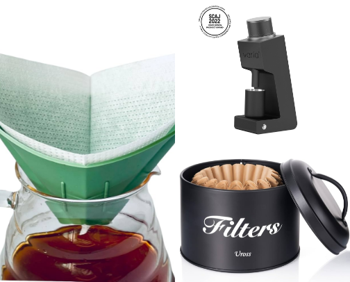 Essential Gadgets for Pour-Over Coffee Lovers cover photo collage
