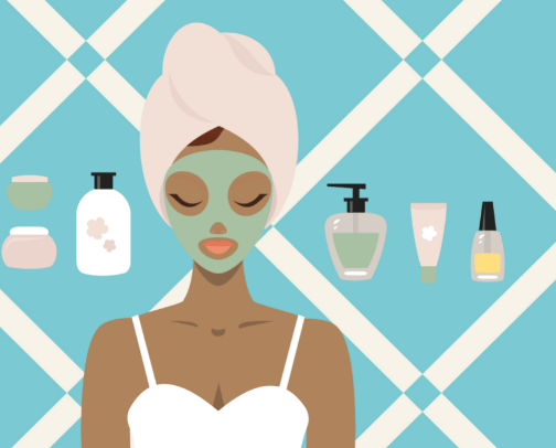 The best products for body care cover photo collage