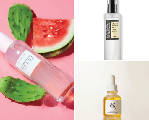 Look 17 Again: The Ultimate "Baby Skin" Skincare Routine ✨ cover photo collage