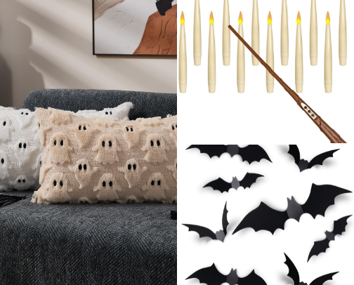 HALLOWEEN PORCH DECOR 👻 cover photo collage