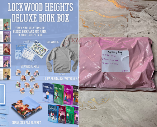 Bookish Bundles cover photo collage