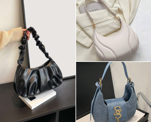 Women's bag cover photo collage
