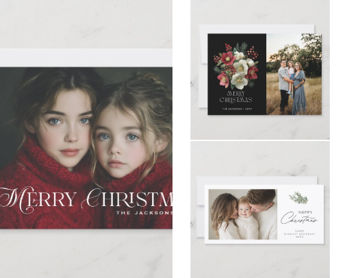 Favorite Christmas Cards cover photo collage
