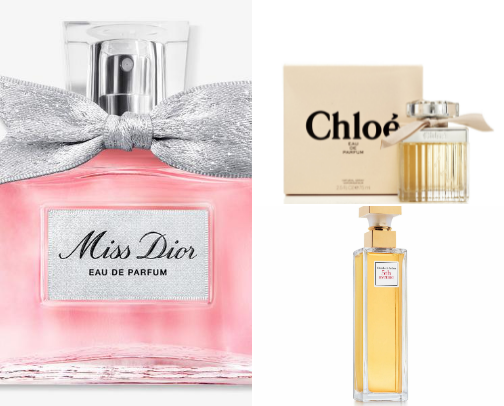 Fav Fragrances.. cover photo collage
