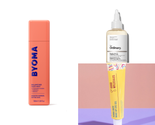 Skincare Routine for Glowy and Clear Skin cover photo collage