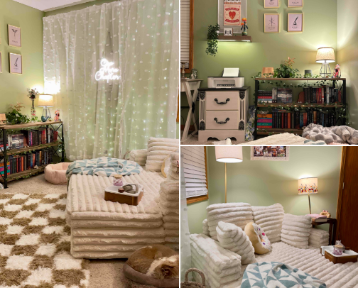 Reading Room Makeover Must Haves! 📚🧚🏼 cover photo collage