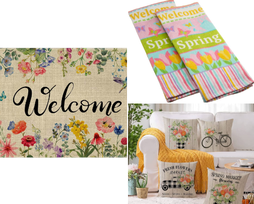 Spring is here! cover photo collage