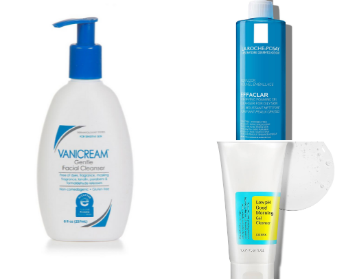 Skincare I Swear By for My Greasy Girl Era cover photo collage