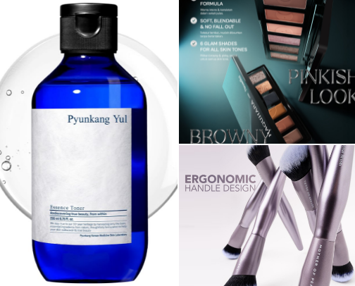 My favorite local makeup and skincare brands cover photo collage