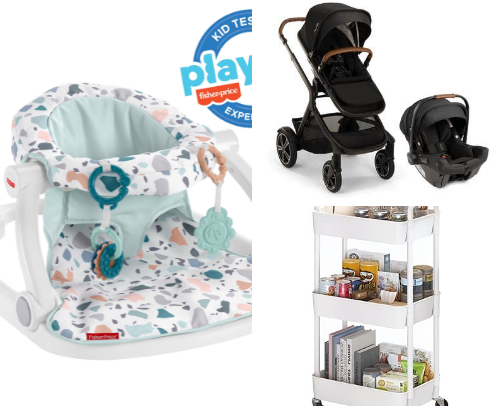 Favorite baby items cover photo collage