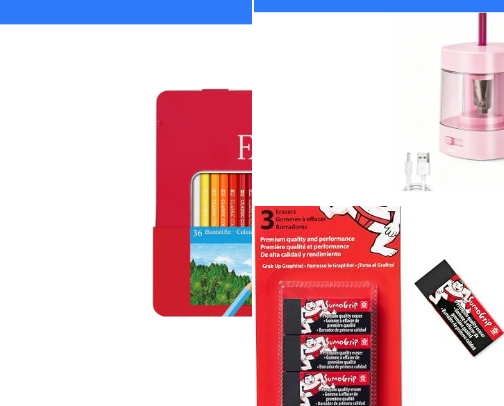 Budget friendly but good quality art supplies for beginners cover photo collage