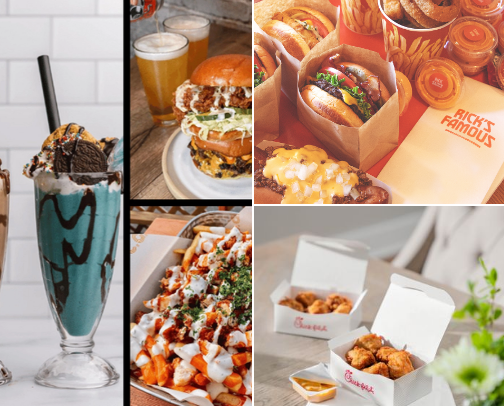 Food places to try that we thought were pretty good cover photo collage