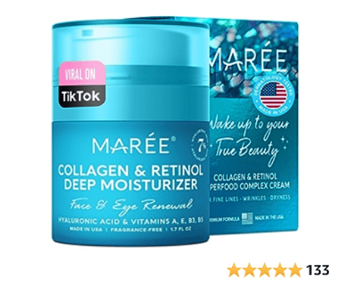 Tik Tok- Marée Collagen Collab cover photo collage