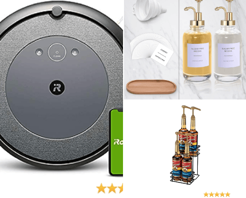 House hold items cover photo collage