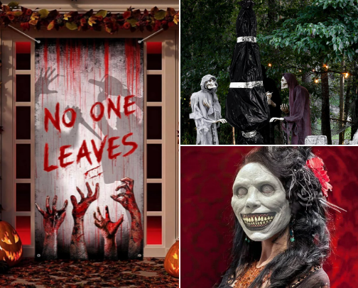 🧛 All About Halloween 2025 is Boo-tifully Scary!🎃💀 cover photo collage