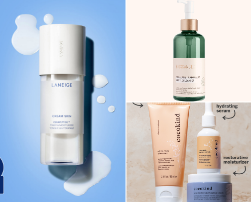 Skincare for a radiant glow! cover photo collage