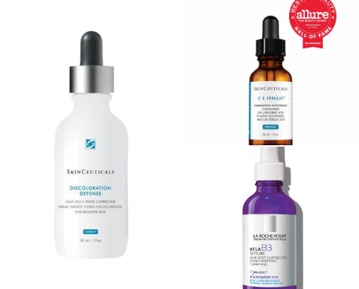 Skincare Products For Hyperpigmentation cover photo collage