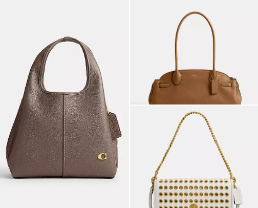 Cutest Coach bags cover photo collage