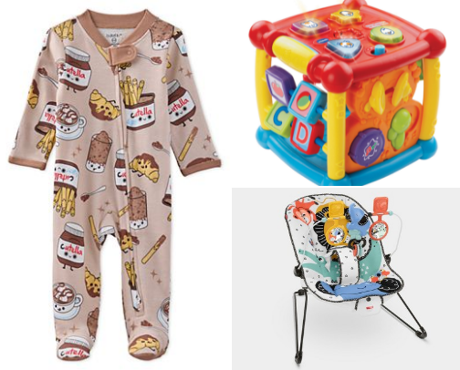Baby essentials cover photo collage
