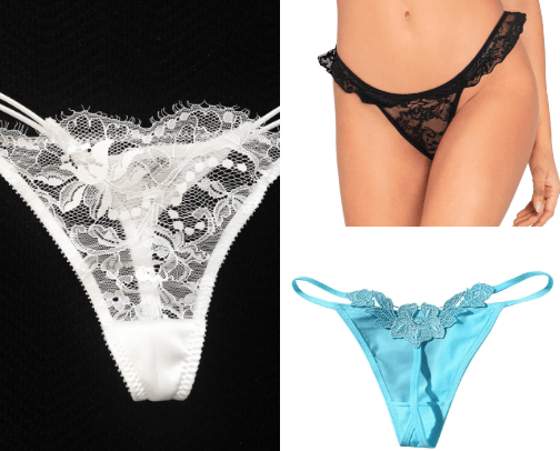 My favorite Tongs and panties cover photo collage