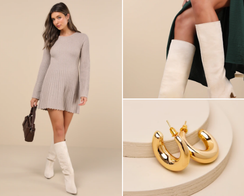a week of autumn outfits 🍂🤎 cover photo collage