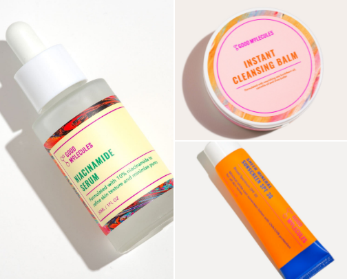 ✨cheap but functional skincare✨ cover photo collage