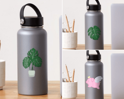 My Redbubble cover photo collage