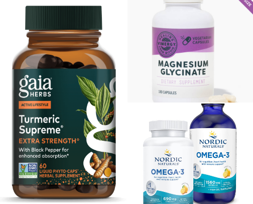 Supplements I take for autoimmune cover photo collage