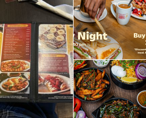 Restaurants cover photo collage