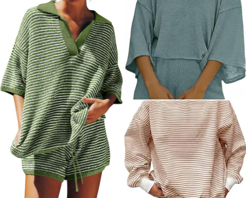 Loungewear & Two-Piece Sets cover photo collage