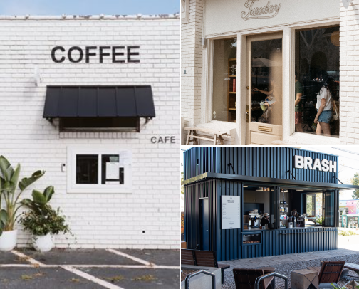 Coffee & Cute Corners: ATL Edition 🌸 cover photo collage