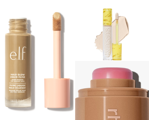 Clean Girl Makeup Essentials🤍 cover photo collage
