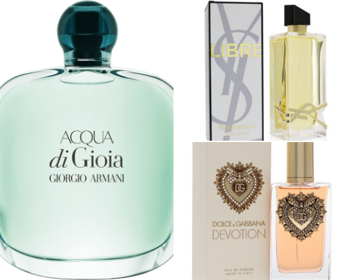 Perfumes cover photo collage