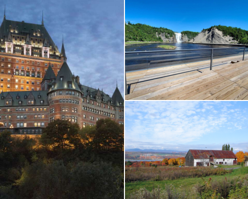 Quebec, Canada cover photo collage