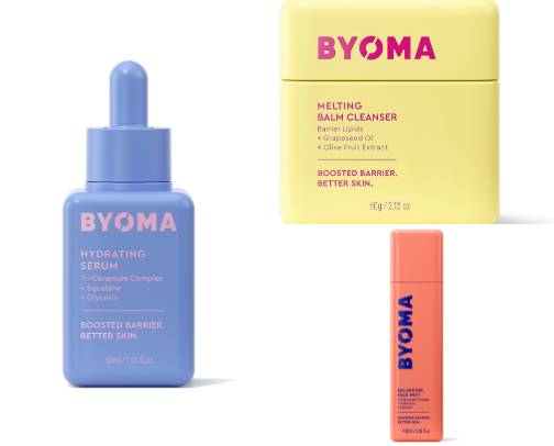 Skin and hair cover photo collage