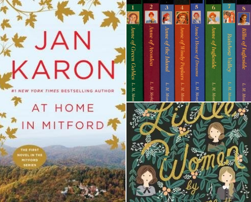 Cozy, Feel-Good Reads cover photo collage