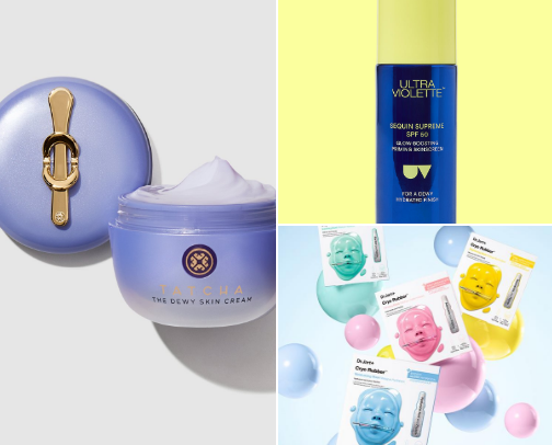 Skin care for glowing beauties🩷 cover photo collage