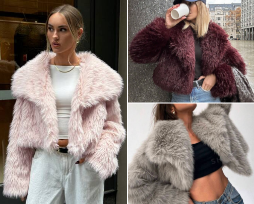 Shein Coat😍✨ cover photo collage